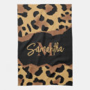 Search for leopard print tea towels Girly