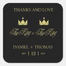 Search for kings crown stickers Black