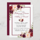Search for watercolor floral rehearsal dinner invitations Vintage