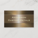 Search for automotive business cards Metal