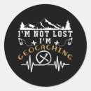 Search for geocache stickers Outdoor