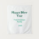 Search for new year tapestries Calligraphy typography elegant