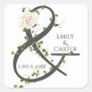 Search for vine wedding stickers Black