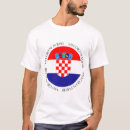 Search for croatian tshirts Croatia flag