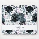 Search for black designs mousepads For her