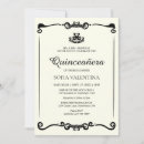Search for ivory quinceanera invitations Mis quince