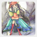 Search for gothic fairy stickers Black