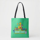 Search for elmo and cookie monster tote bags Oscar the grouch