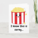 Search for funny popcorn cards Food