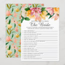 Search for how well do you know invitations Floral