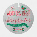 Search for spine christmas tree decorations Chiropractic
