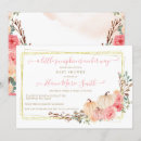 Search for pink pumpkin baby shower invitations Modern
