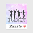 Search for silhouette dancers stickers Girly