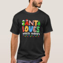 Search for christmas physical therapy tshirts Santa