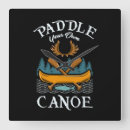 Search for canoe clocks River