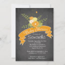Search for chalkboard baby shower invitations Flowers