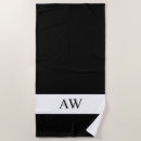 Search for black and white beach towels Chic