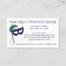 Search for drama business cards Mask