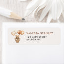 Search for bear return address labels Boho