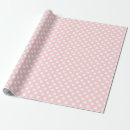 Search for pink and white polka dots wrapping paper Girly