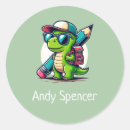 Search for cute green dinosaur stickers Boy