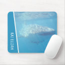 Search for blue whales mousepads Ocean
