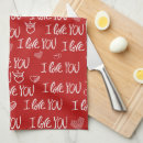 Search for valentines tea towels Red and white