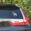 Search for deer silhouette stickers Antlers