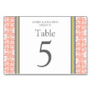 Search for yellow wedding table cards Floral