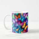 Search for rainbow butterfly mugs Blue