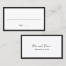 Search for blank place cards Minimalist