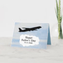 Search for a plane fathers day cards Flying