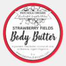 Search for red strawberry stickers Homemade