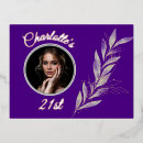 Search for indigo birthday invitations Gold