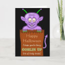 Search for pun halloween cards Trick or treat
