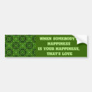 Search for happy bumper stickers Green