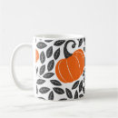 Search for autumn leaves pattern mugs Halloween
