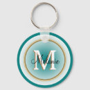 Search for blue green key rings Initial
