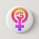 Search for feminism symbol badges Female
