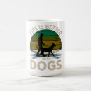 Search for lifes better with a dog mugs Pet owner
