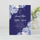 Search for royal blue and black wedding invitations Modern