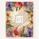 Search for floral border notebooks Watercolor