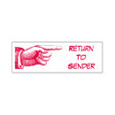 Search for return to sender Red