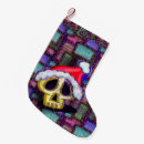Search for goth christmas stockings Skeleton