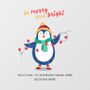 Search for merry christmas window decals Corporate christmas entrance