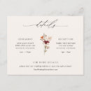 Search for burgundy and cream invitations Vintage