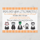Search for monster halloween invitations Cute
