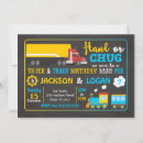 Search for semi truck birthday invitations Boy