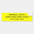 Search for speed limit bumper stickers Funny