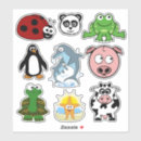 Search for cartoon ladybird stickers Animal